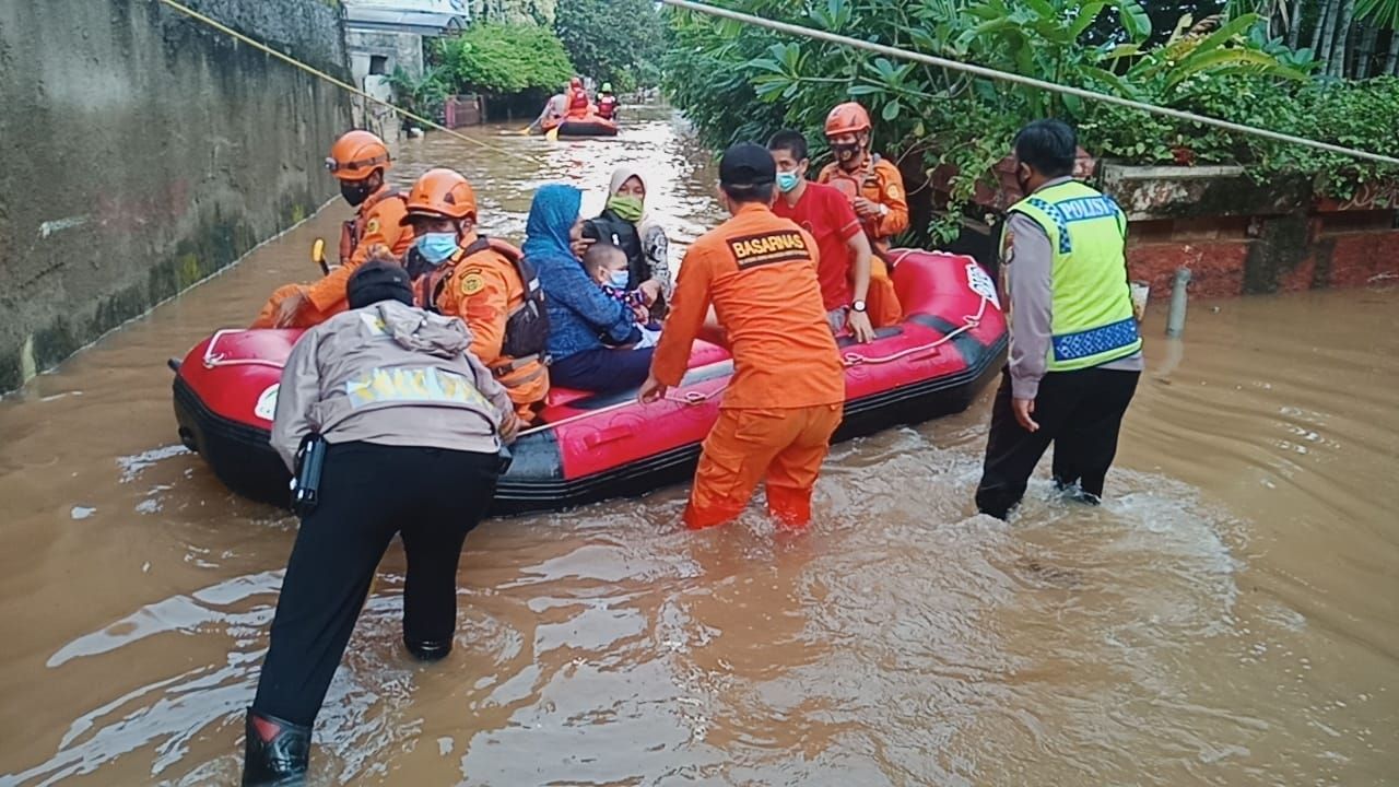 Akibat Banjir, 5 Orang Meninggal Dunia di Ibu Kota