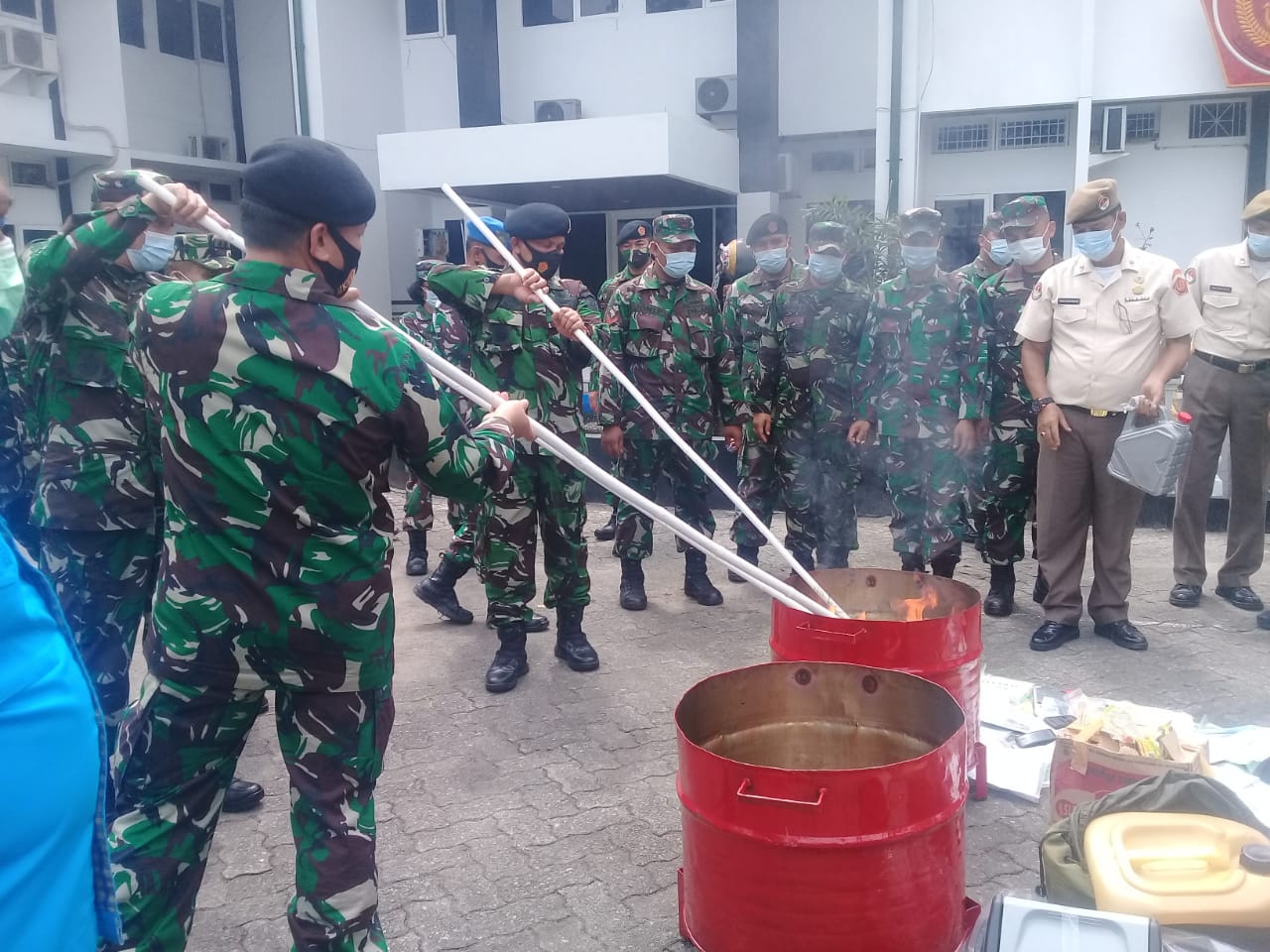 Orjen TNI Musnakan Barang Bukti Narkotika di Otmilti 1 Medan