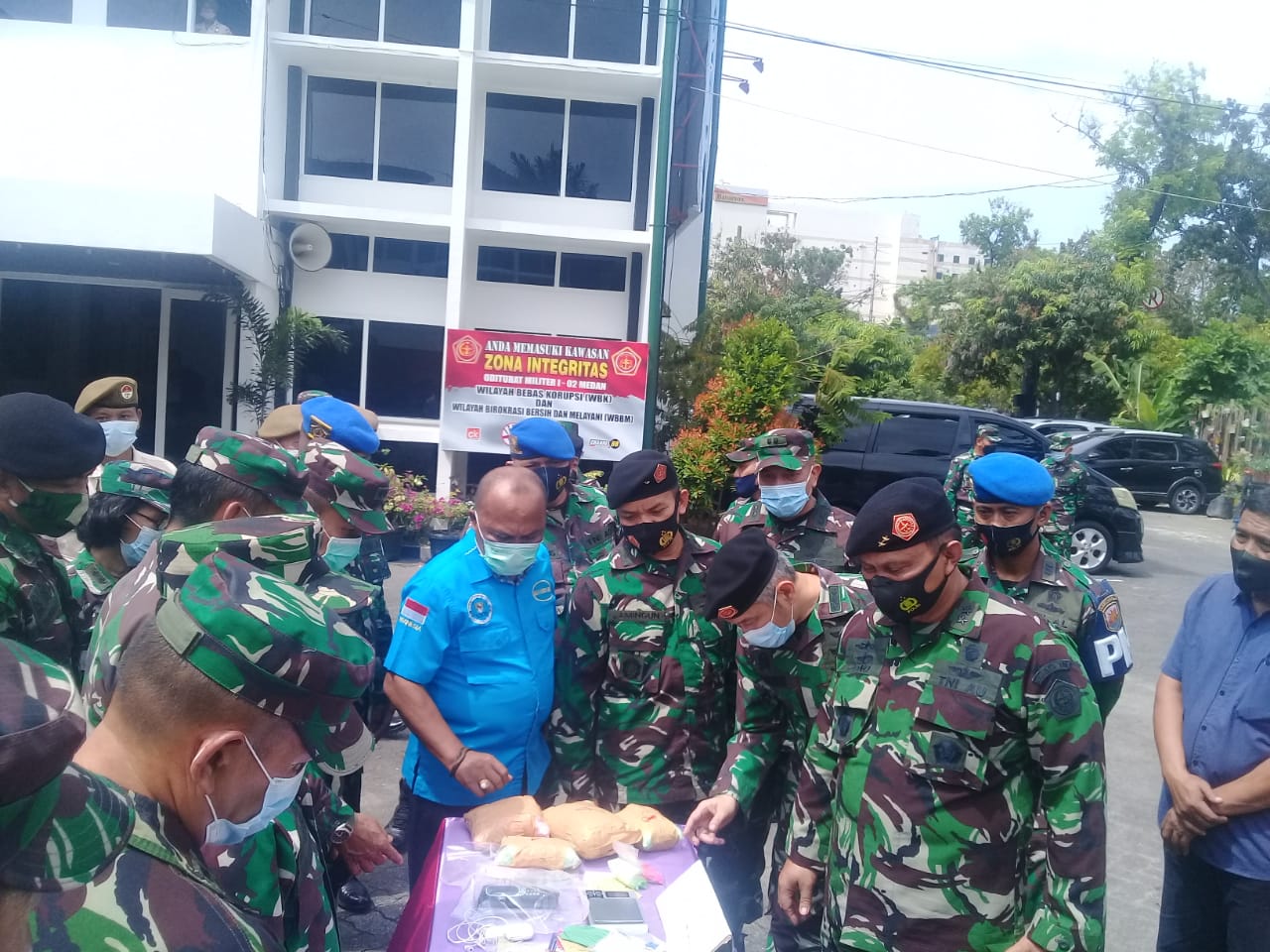 Orjen TNI Musnakan Barang Bukti Narkotika di Otmilti 1 Medan