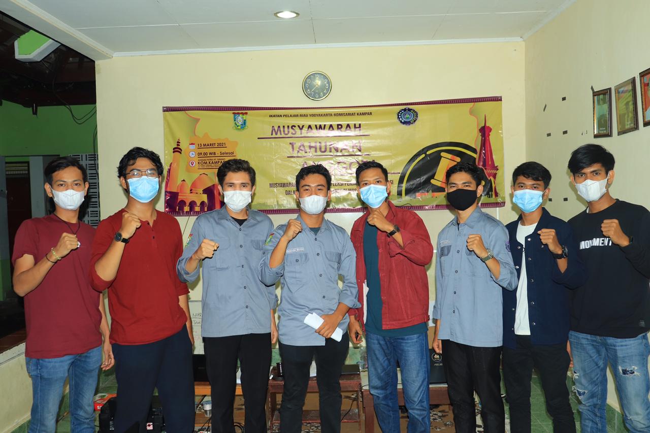 Sabaril Nopri Resmi Jabat Ketum Ikatan Pelajar Mahasiswa Riau Yogyakarta Komisariat Kampa