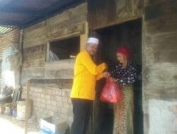 DPC PPM Kampar Melalui Ketua PPM Kecamatan Salurkan Bantuan Sembako