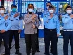 Kapolres P. Sidimpuan Sambangi Lapas Kelas IIB Koordinasi Vaksinasi