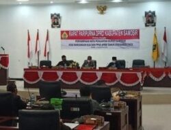 DPRD Kabupaten Samosir Rapat Penyampaian Nota Pengantar Bupati atas Rancangan KUA dan PPAS APBD