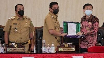 DPRD Gelar Paripurna Nota Jawaban Wali Kota Medan Penetapan Zona Aktivitas PKL