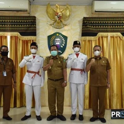 Paskibra Pemprov Sumut Perwakilan Psp Audensi ke Walikota