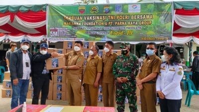 PT Parna Raya Group Melalui Mariana Foundation Serahkan Bantuan 1000 APD