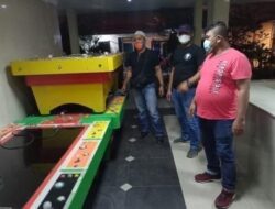 Polsekta Medan Labuhan Amankan Dua Meja Judi Tembak Ikan