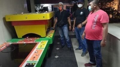 Polsekta Medan Labuhan Amankan Dua Meja Judi Tembak Ikan