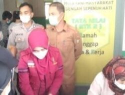Serbuan Vaksin Sinovac Tahap Satu UPT Pukesmas Kubang Jaya Siak Hulu Kampar