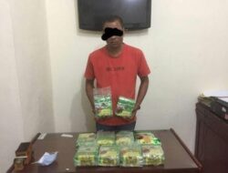 Kurir SS 10 Kg Asal Aceh Utara, Transaksi di Tebingtinggi Mendekam di Medan