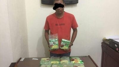 Kurir SS 10 Kg Asal Aceh Utara, Transaksi di Tebingtinggi Mendekam di Medan