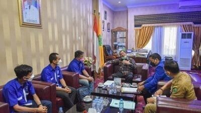 GAMKI Audensi ke Walikota P. Sidimpuan