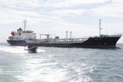 TNI AL Tangkap Tanker Berbendera Panama di Perairan Batam