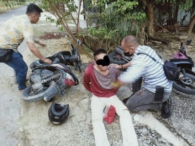 Bandar SS Tak Berkutik Dibekuk Unit Reskrim Polsek Siak Hulu