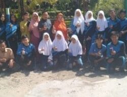 SMPN4 Siak Hulu Kampar Ciptakan Pupuk Organik dari Sampah Terbuang