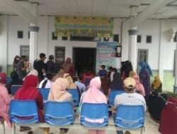 Puskesmas Kampar Kiri Hilir Lakukan Suntik Vaksin Sinovac