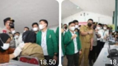 Gebyar Vaksinasi Mahasiswa dan Polri