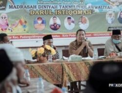 Walikota Resmikan MDTADI Desa Aek Bayur P. Sidimpuan