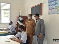 Forkopimda Bersama Walikota P. Sidimpuan Tinjau PTM