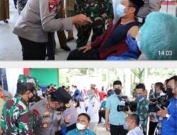 Wakapolda Sumut Tinjau Vaksinasi Merdeka Serentak