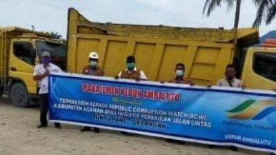 PTPN III Kebun Ambalutu Apresiasi Peran Serta RCW Asahan, Infrastruktur Jalan Nomal