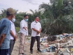 Anggota DPRD Labusel Sidak Ke lokasi TPA