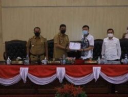DPRD Terima Nota Pengantar Walikota Medan Tentang Ranperda PAPBD TA 2021