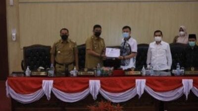 DPRD Terima Nota Pengantar Walikota Medan Tentang Ranperda PAPBD TA 2021