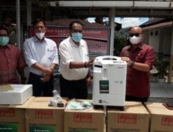 TPL Berikan Bantuan Lima Unit Oksigen ke RSUD Tarutung