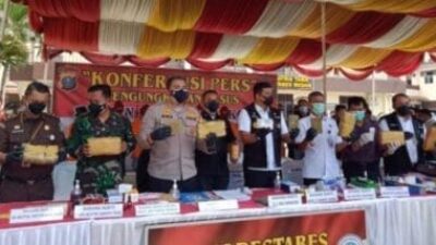 Polrestabes Medan Musnahkan Berbagai Macam Jenis Narkoba