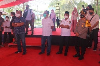 Wakabin RI Tinjau Kesiapan Pengamanan Kunker Presiden Pelaksanaan Vaksinasi Pelajar se-Kab Sergai