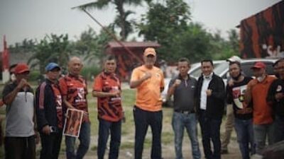 Ketua PP Sumut Kunjungi Tugu Pahlawan Ampera di Area Malam Renungan Suci