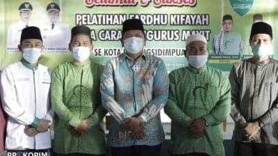 Walikota Sidimpuan Buka Pelatihan Fardhu Kifayah