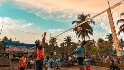 Walikota Sidimpuan Buka Turnamen Bola Voli