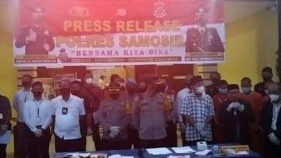 Polres Samosir Ungkap 8 Kasus Judi dan Prostitusi