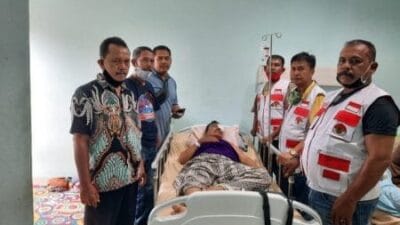 Ketua DPC Pejuang Bravo Kabupaten Batu Bara Kunjungi Korban Penganiayaan