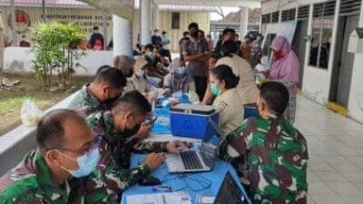 Karumkital Makes Lantamal l Pastikan Vaksinasi Rutan Terus Dilaksanakan