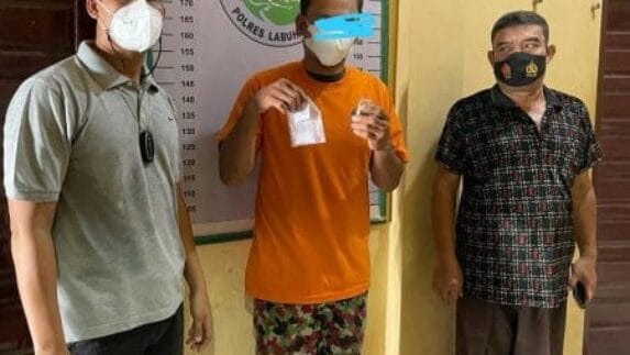 Petugas Amankan Toke Sabu di Kebun Sawit PTPN