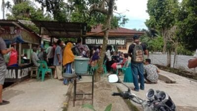 Warga Pamatang Gajing Ikuti Vaksinasi Covid