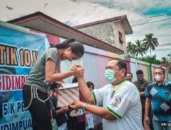 Walikota Sidimpuan Lepas Peserta Lomba Lari 5K & 10K