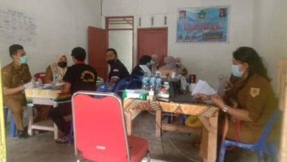 ALKOWAR Labuhanbatu Selatan Gelar Vaksinasi Massal