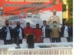 Ditreskrimsus Poldasu Amankan 2 Tersangka Penipuan Online
