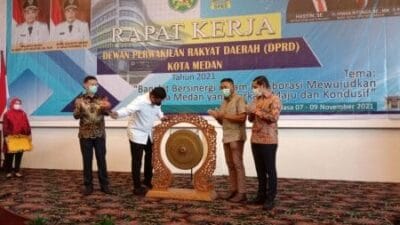 DPRD Gelar Raker Tahun 2021 Wujudkan Kota Medan Yang Berkah, Maju dan Kondusif
