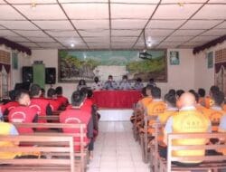 Rutan Kelas IIB Tarutung Gelar Sidang TPP Sebelum Beri Hak Asimilasi dan Integrasi Bagi WBP