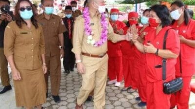 Bupati Taput Kunker Serap Aspirasi Masyarakat Parmonangan