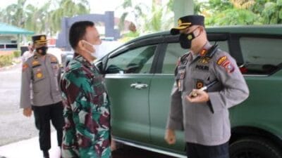 TNI dan Polri di Labuhanbatu Bersinergi Sebagai Penegak Hukum