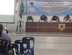 Desa Asam Jawa Gelar Musdes PAPBDesa TA2021