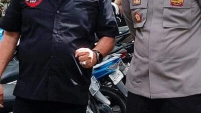 Polsek Percut Sei Tuan Vaksin Tahap Kedua di Kafe De’Nasti Disambut Baik Warga