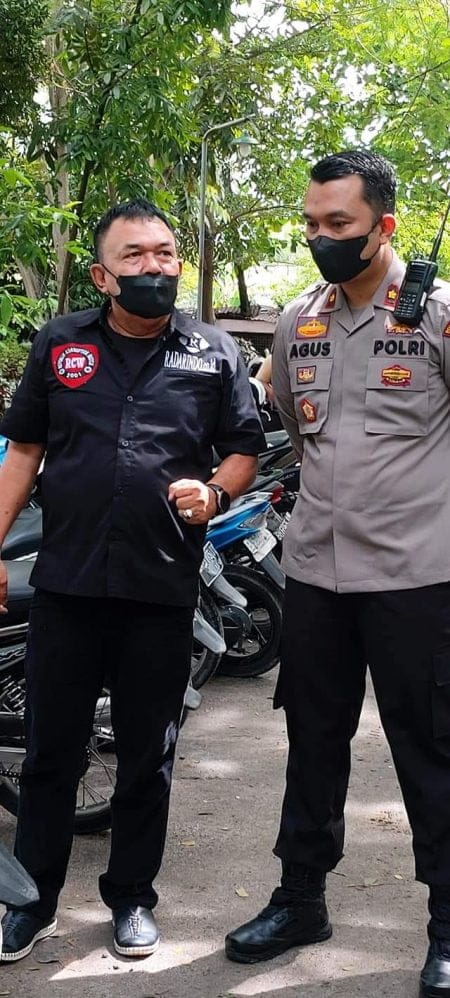 Polsek Percut Sei Tuan Vaksin Tahap Kedua di Kafe De’Nasti Disambut Baik Warga
