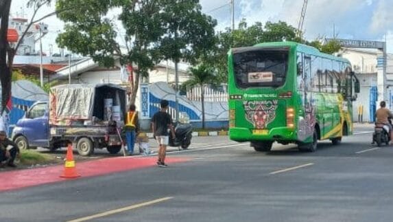Dishub Medan Bangun Proyek Jalur Bus Trans Metro Deli Di Belawan